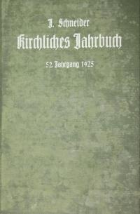 Kirchliches Jahrbuch.