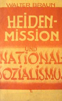 Heidenmission und Nationalsozialismus