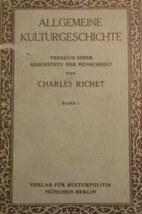 Allgemeine Kulturgeschichte Bd. 1