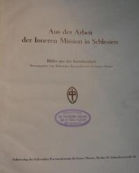 Aus der Arbeit der Inneren Mission in Schlesien