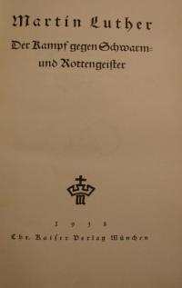 Martin Luther. Ausgewählte Werke Bd. 4