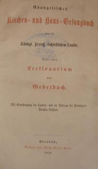 Evangelisches Kirchen- und Haun-Gesangbuch