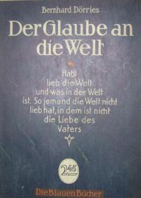 Der Glaube an die Welt
