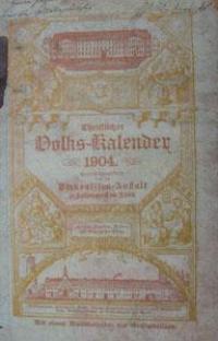 Christlicher Volks-Kalender 1904