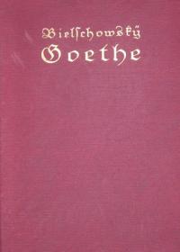 Goethe. Sein Leben und seine Werke