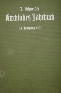 Kirchliches Jahrbuch