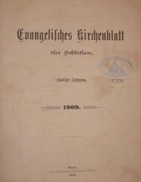 Evangelisches Kirchenblatt für Schlesien