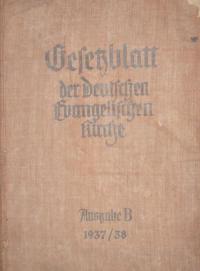 Gesetzblatt der Deutschen Evangelischen Kirche
