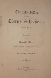 Charakterbilder aus dem Clerus Schlesiens