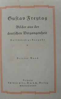 Bilder aus der deutschen Vergangenheit Bd. 3