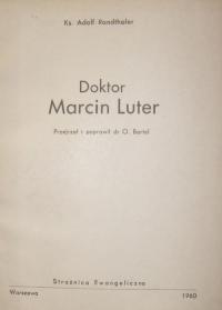 Doktor Marcin Luter