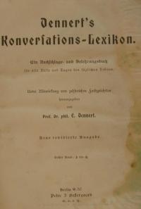 Dennert’s Konversations-Lexikon Bd. 1 A-H