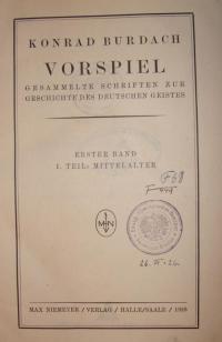 Deutsche Vierteljahrsschirift für Literaturwissenschaft und Geistesgeschichte
