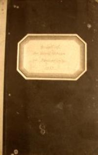 Hauptbuch der Friedhofkasse Schweidnitz