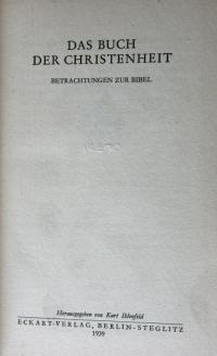 Das Buch der Christenheit