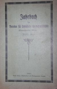 Jahrbuch des Vereins für Schlesische Kirchengeschichte Bd. XXVII