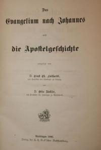 Kurzgefaßter Kommentar zu den heiligen Schriften