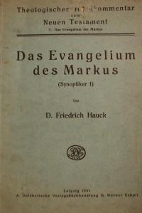 Das Evangelium des Markus