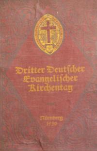 Verhandlungen des dritten Deutschen Evangelischen Kirchentages 1930