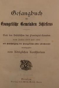 Gefangbuch für Evangelische Gemeinden Schlesiens