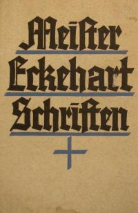 Meister Eckehart Schriften