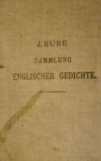 Sammlung englischer Gedichte