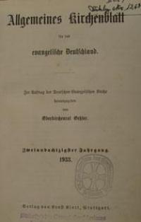 Allgemeines Kirchenblatt