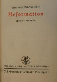 Reformation. Ein Heldenbuch
