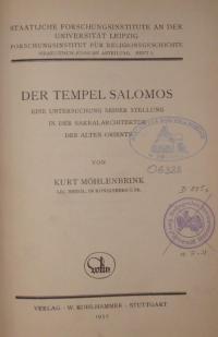 Der Tempel Salomons
