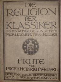 Die Religion der Klassiker – Bd. 6 – Johann Gottlieb Fichte