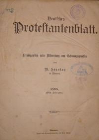 Deutsches Protestantenblatt