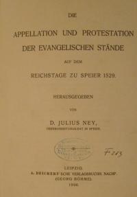 Quellenschriften zur Geschichte des Protestantismus Hf. 5