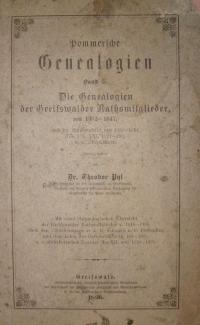 Pommersche Genealogien Bd. 5