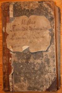 Mabler Kirchen Geld Rechnungs=Buch über Einnahme und Ausgabe von Jahr 1793