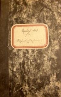 Tagebuch 1937 für Kirchenbuchsachen